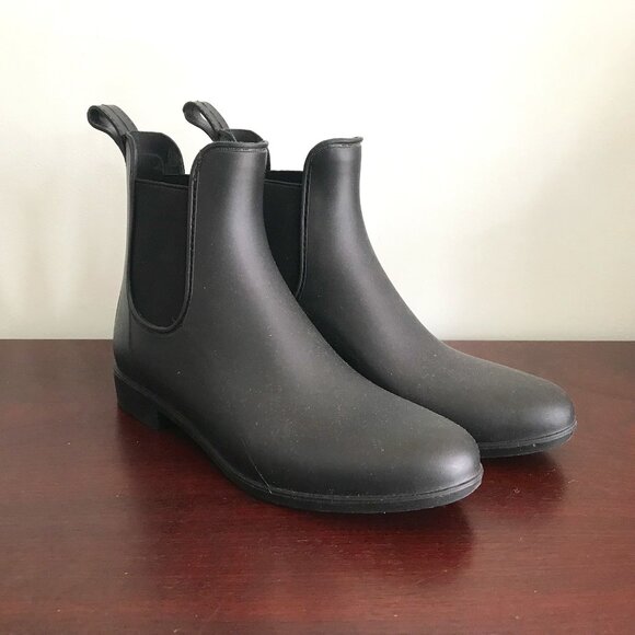 J.Crew | Matte Chelsea Rain Boots - Picture 1 of 9